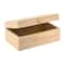 12 Pack: 8.5&#x22; Wood Trinket Box by Make Market&#xAE;